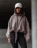 Viralowa bluza oversize MIA BY MIA LABEL – fango